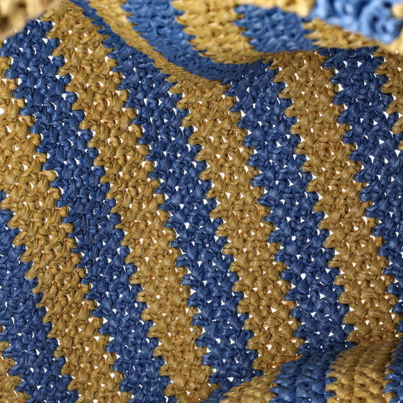 Prada Large Logo Tote Raffia - Picture 5 of 5